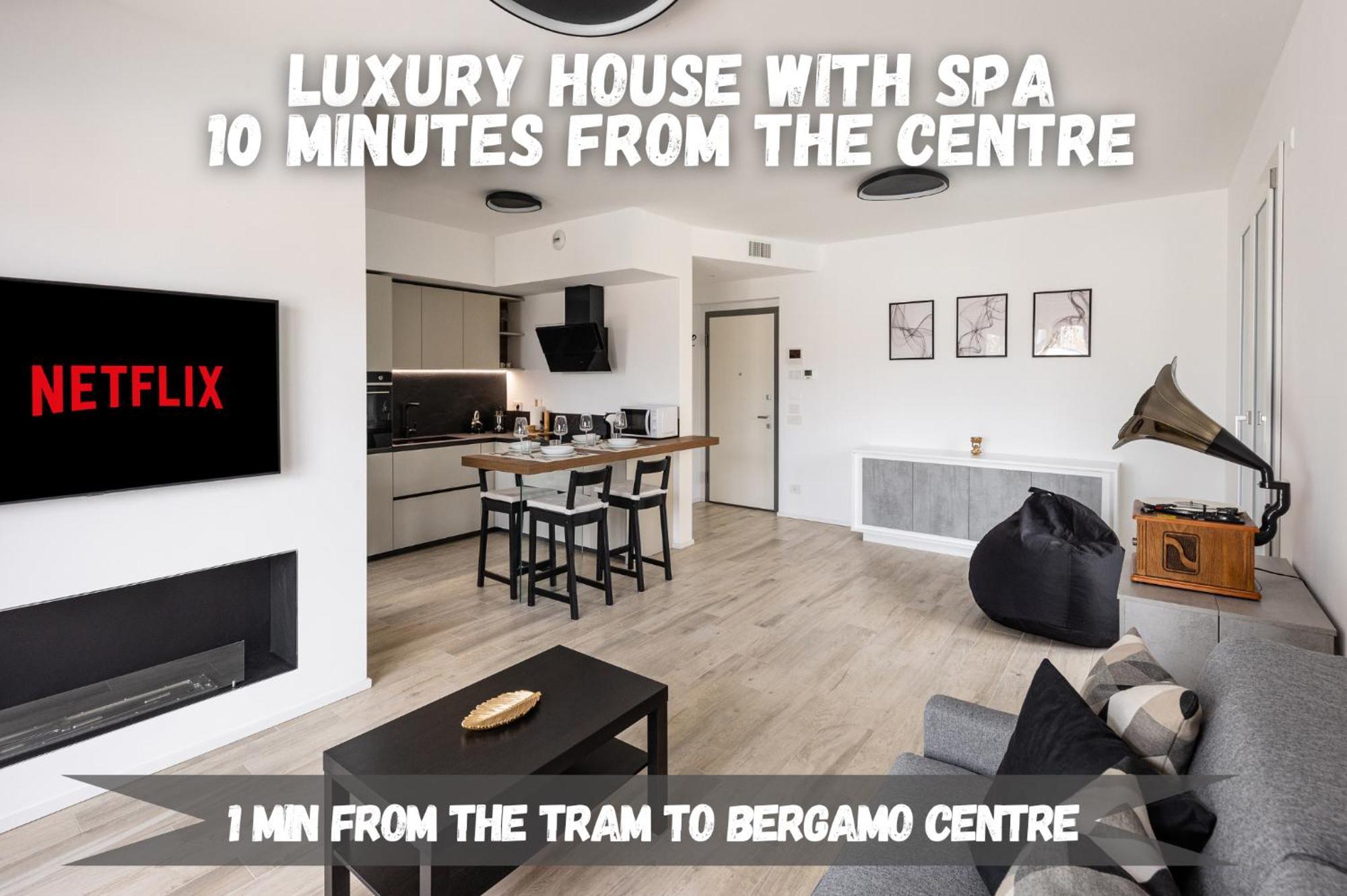 10' From The Venetian Walls, Luxury House With Spa Bergamo Ngoại thất bức ảnh